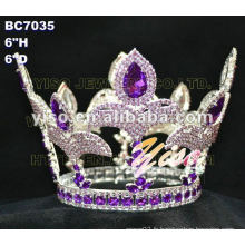 Tiara en strass